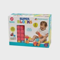 Imagem de CALESITA - Super Blocks - 68 Peças