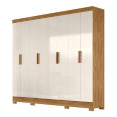 Imagem de Guarda Roupa Grande de Casal 236x212cm Diplomata Moval Freijó Off White