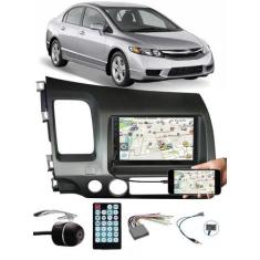 Imagem de Multimídia Honda New Civic 2007 à 2011 Espelhamento Bluetooth USB SD C