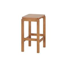 Imagem de Banqueta Alta Bar de Madeira para Cozinha Natu Meu Móvel de Madeira - Nozes