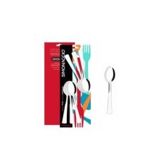 Imagem de Colher para Café Pequena Conjunto Talheres Inox 6 peças
