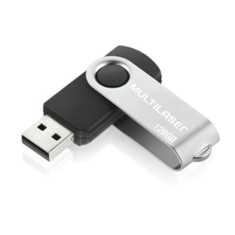 Imagem de Pen Drive Multilaser Twist 128 GB USB 2.0 PD591