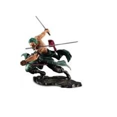 Imagem de Boneco de ação Roronoa Zoro One Piece Anime PVC 13 cm com 3 pés