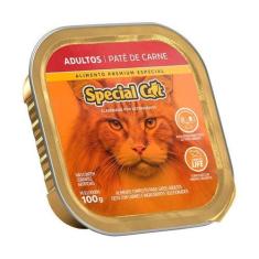Imagem de Ração Úmida Special Cat Para Gatos Adultos Sabor Patê De Carne 100G