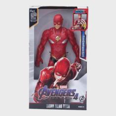 Imagem de Boneco Flash 30Cm Articulado Vingadores Avengers Com Som Luz