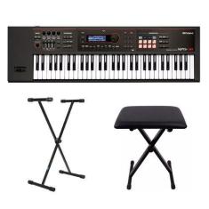 Imagem de Kit Teclado Roland Xps30 Com Banqueta E Estante