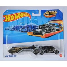 Imagem de Hot Wheels Caminhão - Rag Rider Rig Track Fleet