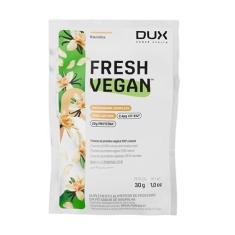 Imagem de DUX HUMAN HEALTH - FreshVegan - Proteína Vegana de Ervilha e Arroz, 20g de Proteínas por Porção - Suplementos Naturais, Suplementação Treino Academia, Ganho Muscular Hipertrofia - Baunilha - Sachê 31 g