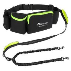 Imagem de Coleira de cachorro Hands Free Manificent para 2 cães com refletor