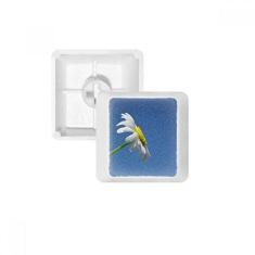 Imagem de Kit de atualização de teclado mecânico PBT teclado mecânico girassol azul céu branco bonito