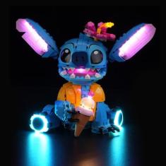 Imagem de Kit de iluminação LED dalded para modelo Lego Disney Stitch 43249