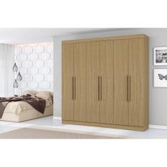 Imagem de Roupeiro Livorno 6 Portas 2 Gavetas Atacama - Aramóveis