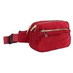 Imagem de Bolsa de Cintura, Bolsa de Cintura à Prova d'água de Tecido Oxford Resistente a Manchas de Grande Capacidade Portátil para Mulheres Ao Ar Livre para Andar de Bicicleta para