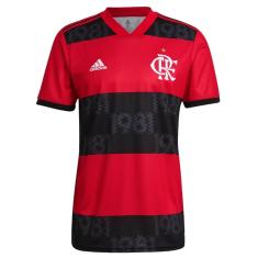 Imagem de Camisa Torcedor Flamengo I 2021/22 Adidas