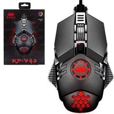 Imagem de Mouse Gamer LED 6400DPI 6 Botões Knup - KP-V43