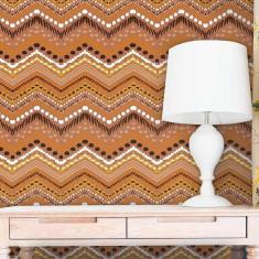 Imagem de Papel De Parede Adesivo Chevron Etnico 595871699 0,58X3,00M