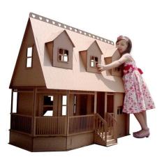 Casa Da Barbie Barata Mdf 60 Cm Altura