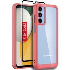 Imagem de Capa para Samsung A15 5G, capa para Samsung Galaxy A15 5G, com [protetor de tela de vidro temperado] [4 airbags embutidos] [Não amarela] Capa protetora à prova de choque de grau militar para Galaxy