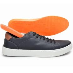 Imagem de Tenis Sapatenis Masculino Palmilha Gel Preto