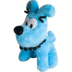 Imagem de Turma Da Monica Pelúcia Bidu Cachorro Azul - Novabrink 30cm