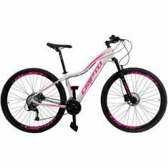 Imagem de Bicicleta Aro 29 Cripto 24v Shimano Fr. Hidraulico Trava/K7, Branco, R