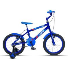 Imagem de Bicicleta Infantil Aro 16 Kls Zomm Roda Alumínio, Azul, Azul