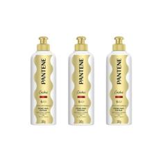 Imagem de Creme Para Pentear Pantene 240g Hidra-Vit Cachos - Kit C/3un