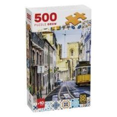 Imagem de Quebra-cabeça 500 Peças Passeio Em Lisboa - Grow