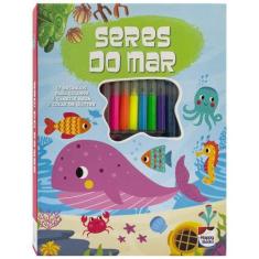 Imagem de Livro - Meu Adorável Superlivro de Colorir: Seres do Mar