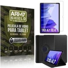 Imagem de Kit Capa Giratória + Película de Vidro Tab A7 10.4 T500 T505 - Armyshield