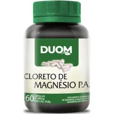 Imagem de Cloreto De Magnésio p. A 60 Cápsulas - Duom