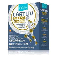 Imagem de Kit 2 Cartliv Ultra Mdk Colageno Tipo 2 Equaliv 30 Cápsulas