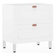 Imagem de Balcão De Cozinha S/ Tampo 80cm 1 Porta Basculante E 1 Gav