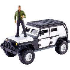 Imagem de Miniatura Velozes e Furiosos Jeep Wrangle Com Boneco 1/32