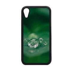 Imagem de Capa Dewdrop Leaf Plant Nature Picture para iPhone XR para proteção de telefone Apple