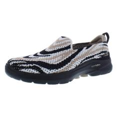 Imagem de Skechers Tênis feminino Go Walk 6 Savanna Stripes, Zebra/multicolorido, 38