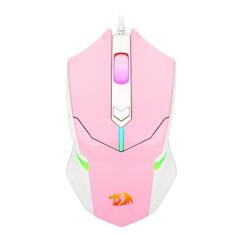 Imagem de MOUSE GAMER REDRAGON CENTROPHORUS RGB ROSA COM BRANCO