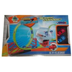 Imagem de Pista Super Looping Globo Radical De Brinquedo Com 2 Carrinhos - 99 To
