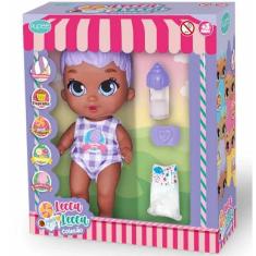 Imagem de Boneca Pupee Lecca Algodao Doce Lilas