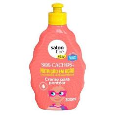 Imagem de Creme para Pentear Salon Line Kids SOS Cachos Nutrição em Ação 300ml