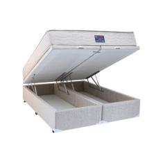 Imagem de Cama Box Baú com Colchão King Size Flex Tenerife - 193x203 - Simmons