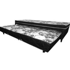 Imagem de Cama Box Solteiro Auxiliar Conjugada Ortopédica - Fábrica de Tudo