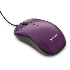 Imagem de Verbatim Mouse óptico com fio silencioso – roxo