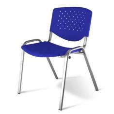 Imagem de Cadeira Empilhável Linha Polipropileno Atenas Azul