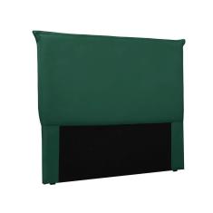 Imagem de Cabeceira Cama Box Queen 160 cm Garden Veludo Verde S04 - D`Rossi