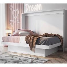 Imagem de Cama Articulável Casal Latino Vira Mesa De Trabalho Ce140 Art In Móvei