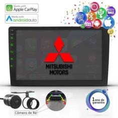 Imagem de Central Multimidia 9 Pol Apple Carplay Android Auto Bt Mitsubishi - Fi