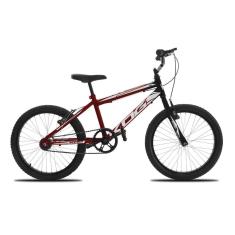 Imagem de Bicicleta Infantil Passeio Aro 20 KOG Freio V-Brake Cor:Vermelho Cereja Degrade+Branco