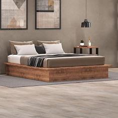 Imagem de Cama Casal ou Queen Minimalista 160x200cm Industrial 8285 Foscarini Solanum