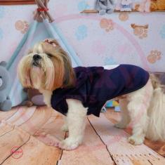 Imagem de Casaco Tororô Azul - Roupa Para Cachorro E Gato Frio - Roupinha De Inv